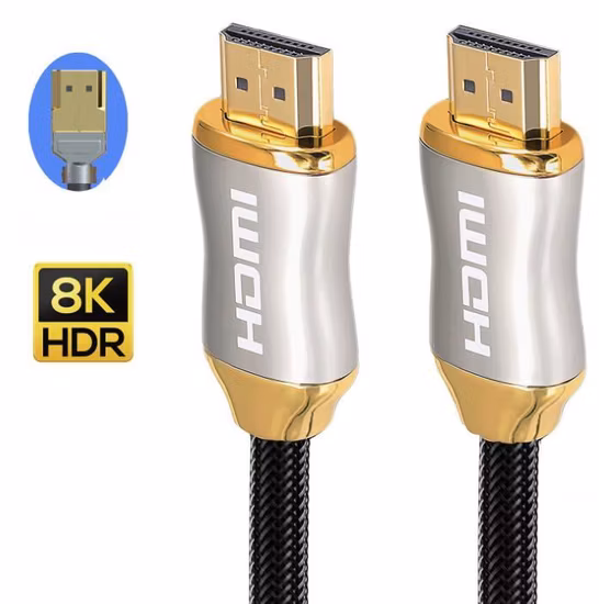 Nylon Mesh High Speed HDMI 3D 7840p 8K HDMI Cable V2.1