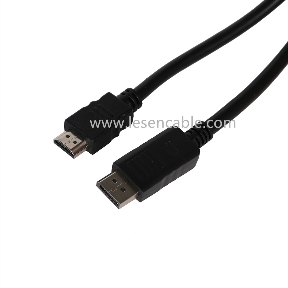 1.8m Gold Plated Displayport Male to HD Male Charging Cable