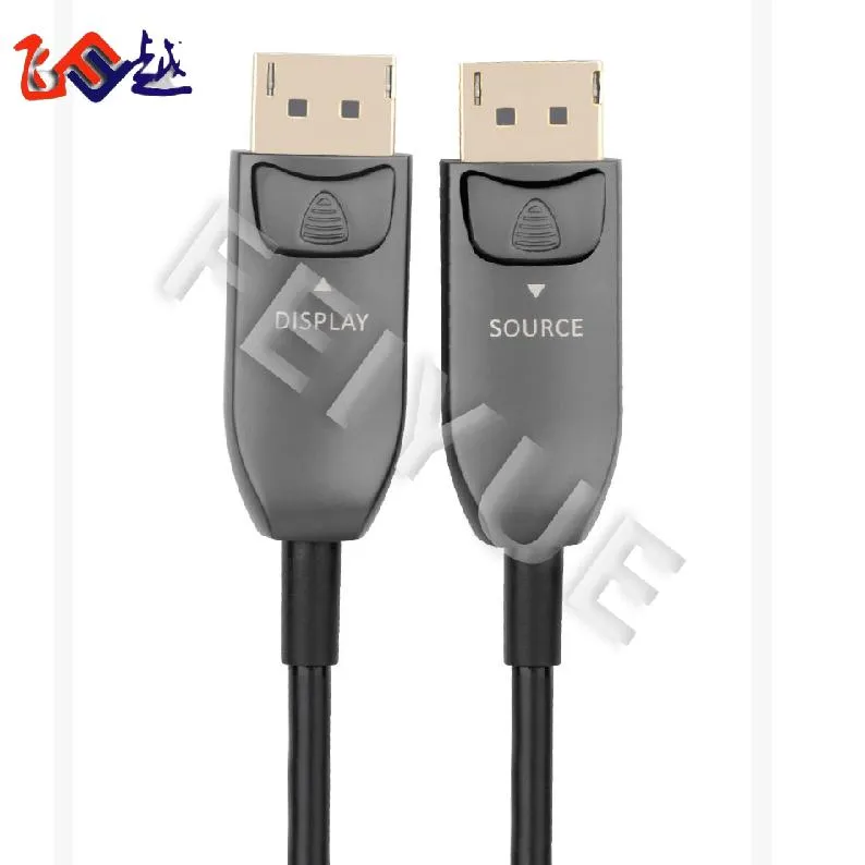 Câble Displayport à fibre optique 8K/60Hz, 4K/120Hz, 4K/144Hz, câble Dp à fibre optique