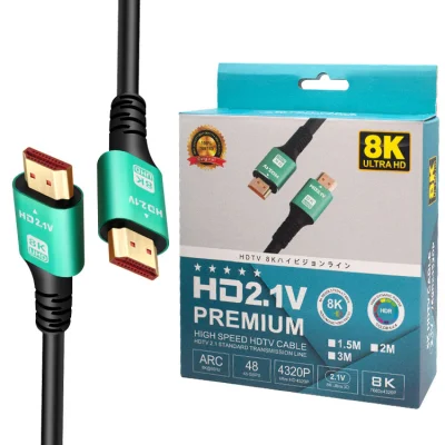 Câble HDMI 4K 8K 1m 1.5m 2m 3m 5m 10m 15m 20m 30m 8K Câble HDMI 2.1 8K 60Hz-4K 120Hz