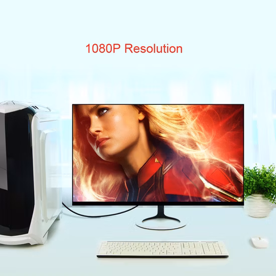 Mini port d'affichage mâle à mâle câble Dp 1080P câble haute résolution pour écran d'ordinateur